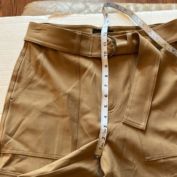 Banana Republic-10-latte cream(tan)-hi rise, belted ,tapered, cargo pants. - Picture 14 of 16